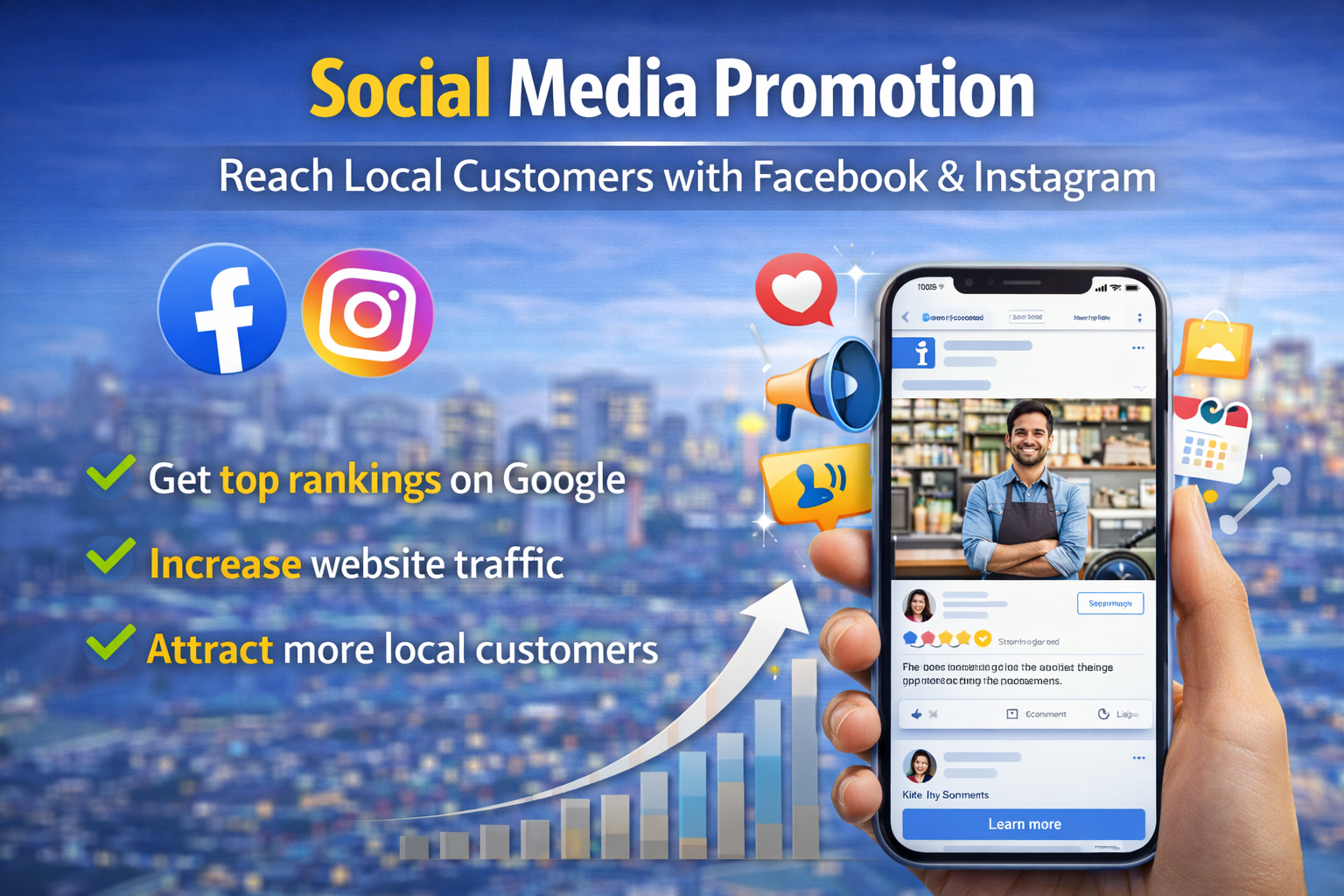 local business promotion boost local business with social media