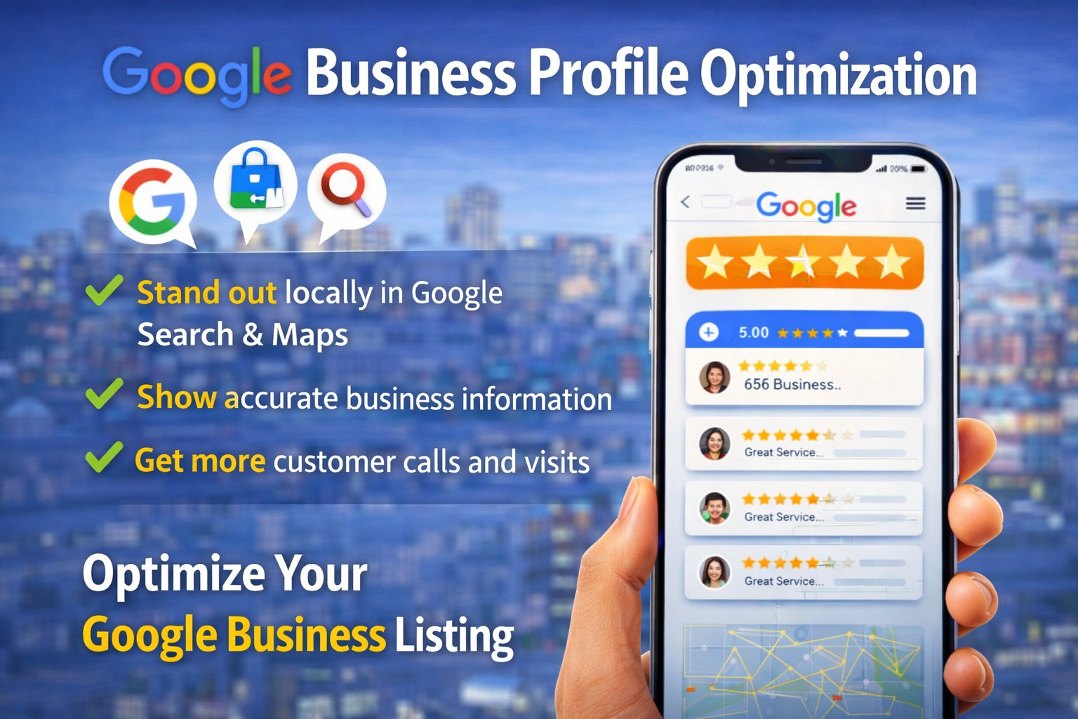 local business promotion google business profile optimization services
